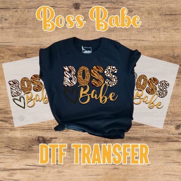 Boss Babe DTF Transfer