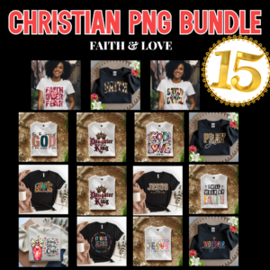 Christian Faith PNG + SVG Bundle