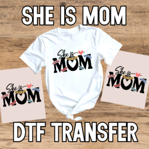 She Is Loved DTF Transfer